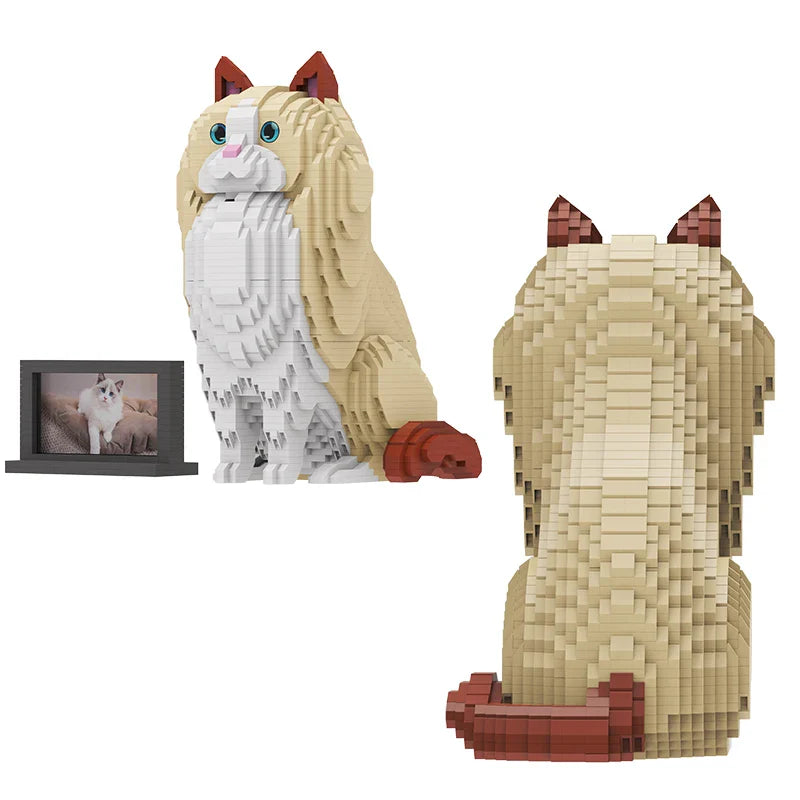 Ragdoll-Katze | Bausteine