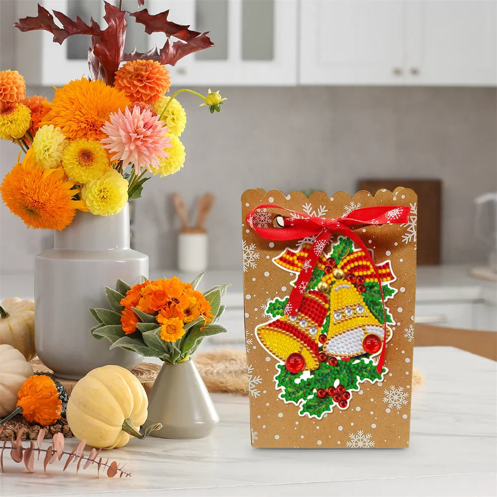 Weihnachts-Süßigkeitstüten | Diamond Painting