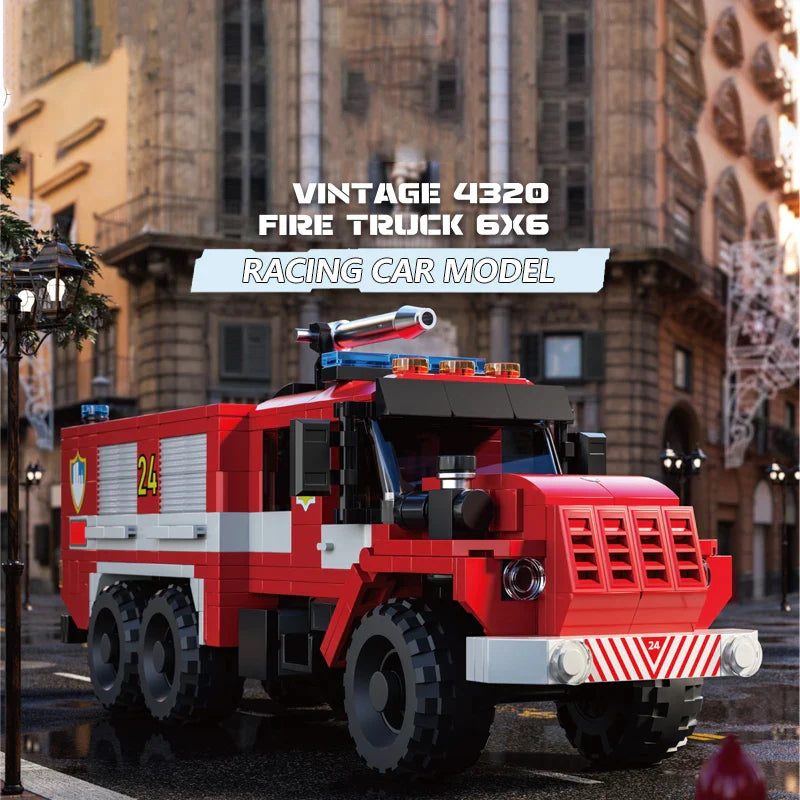 Feuerwehrwagen | Bausteine