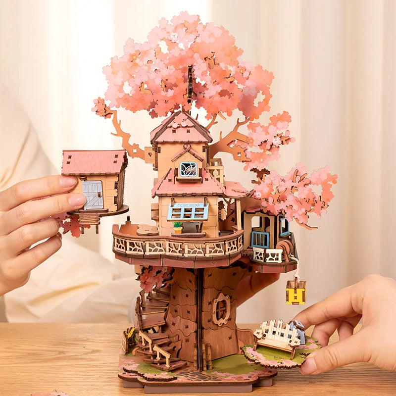 Sakura Baumhaus | 3D Puzzle