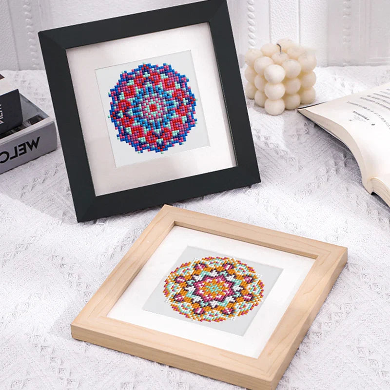 12 Mini Diamond Paintings | Mandala | Diamond Painting