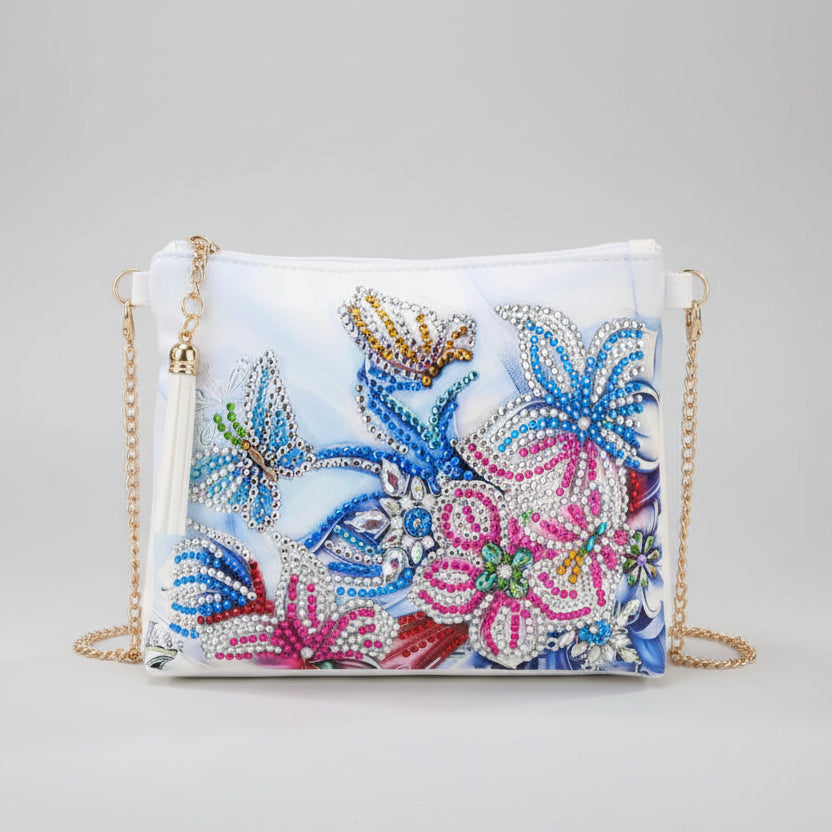 Handtasche mit Blumen | Diamond Painting