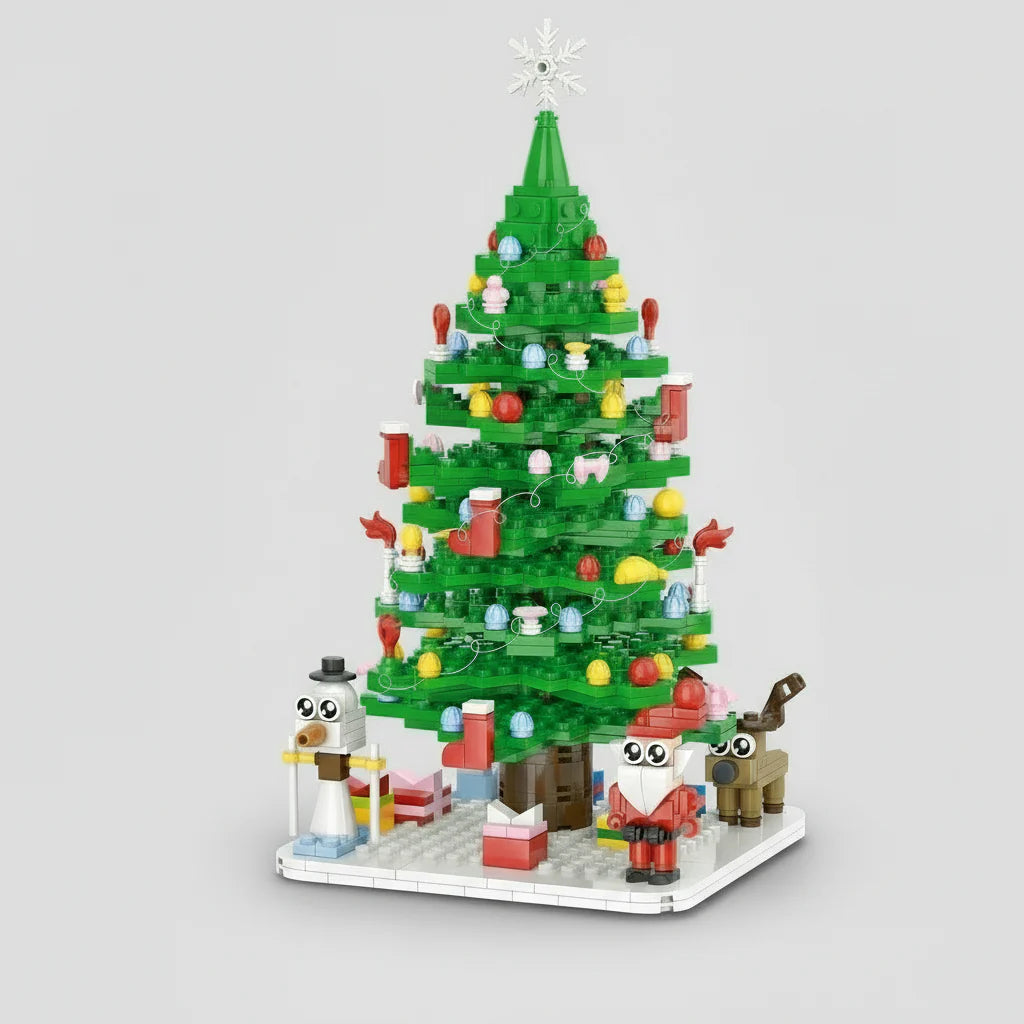 Weihnachtsbaum Adventskalender 24 Tage | Bausteine