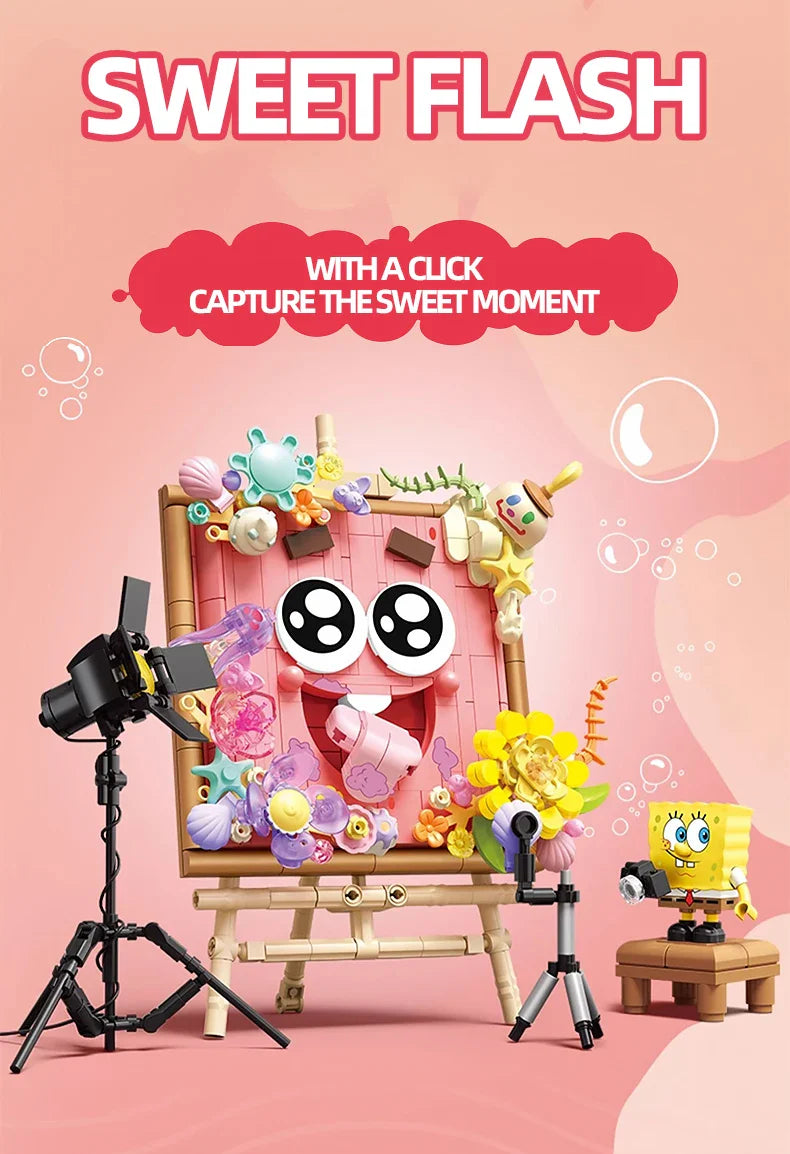 3D-Gemälde Seesterne  | Bausteine