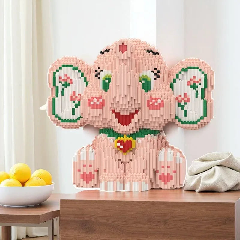 Rosa Elefant | Bausteine