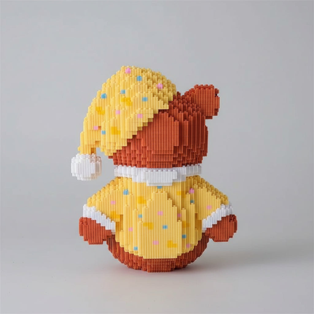 Bär mit Schlafmütze | Bausteine