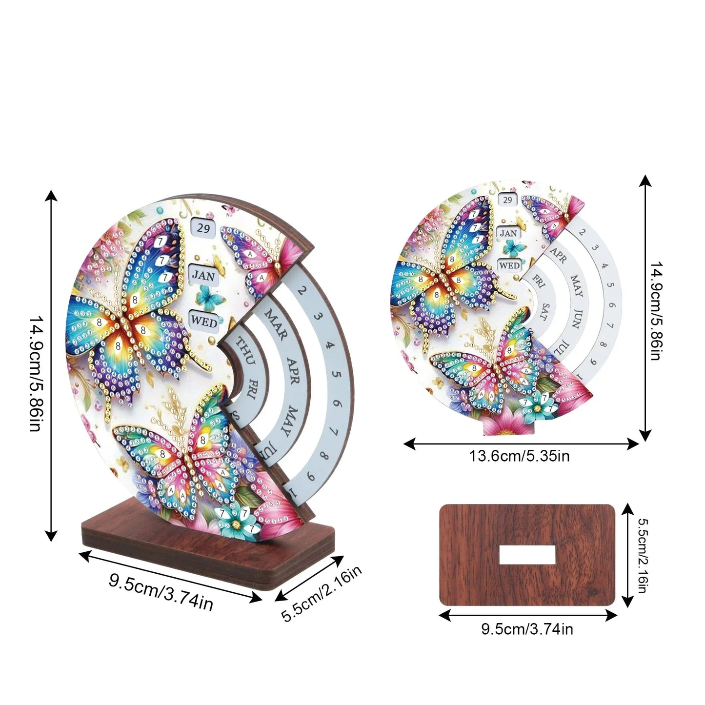Schmetterlinge | Kalender | Diamond painting