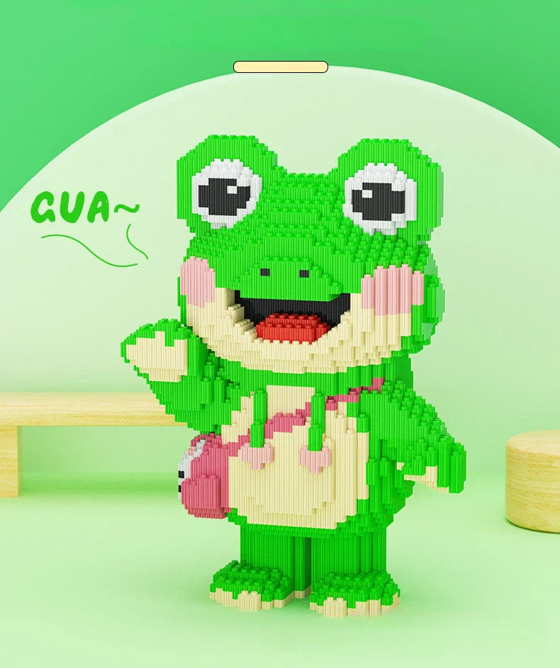 Fröhlicher Frosch
