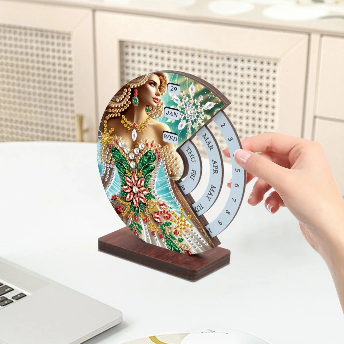 Frau | Kalender | Diamond painting
