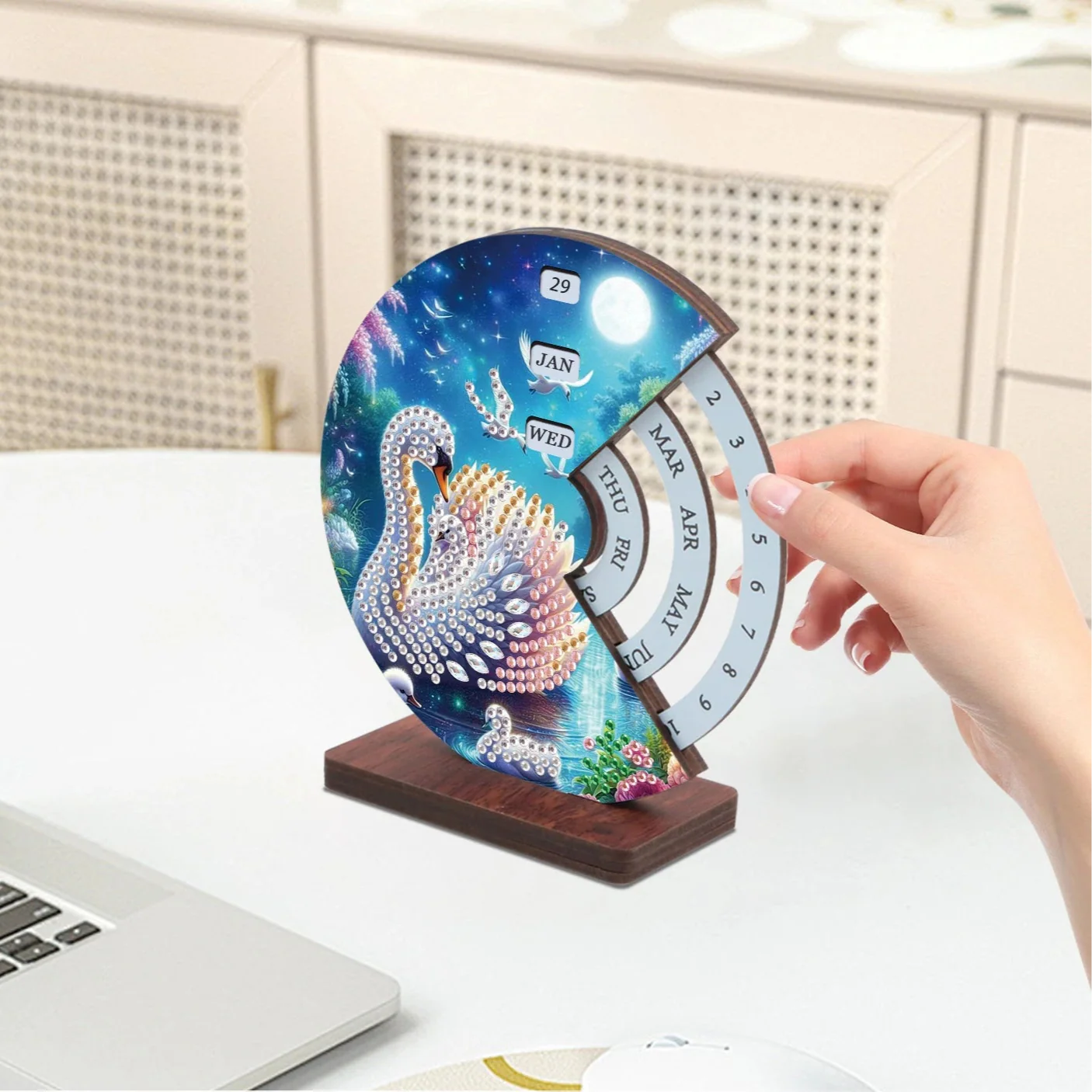 Schwan | Kalender | Diamond Painting