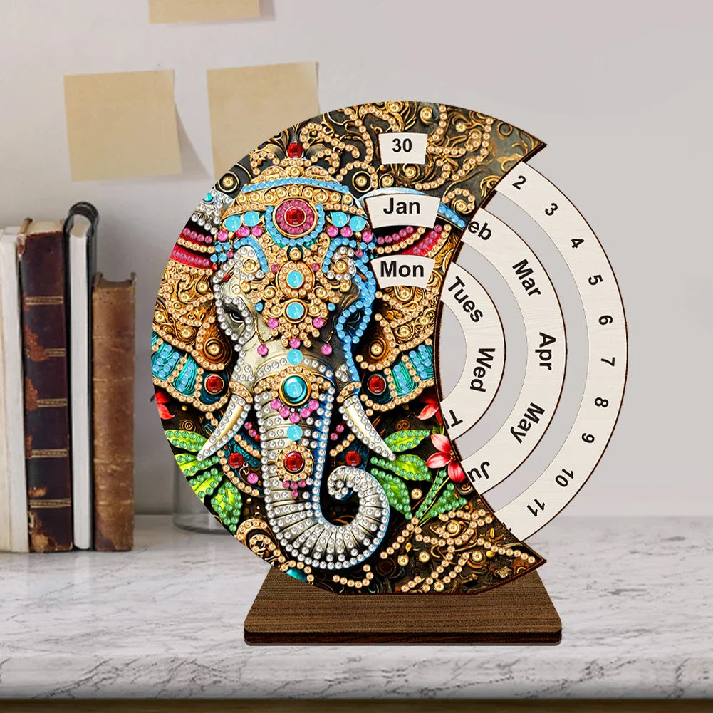 Elefant | Kalender | Diamond painting