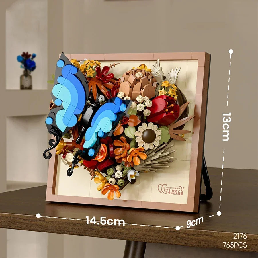 3D Schmetterlingsgemälde