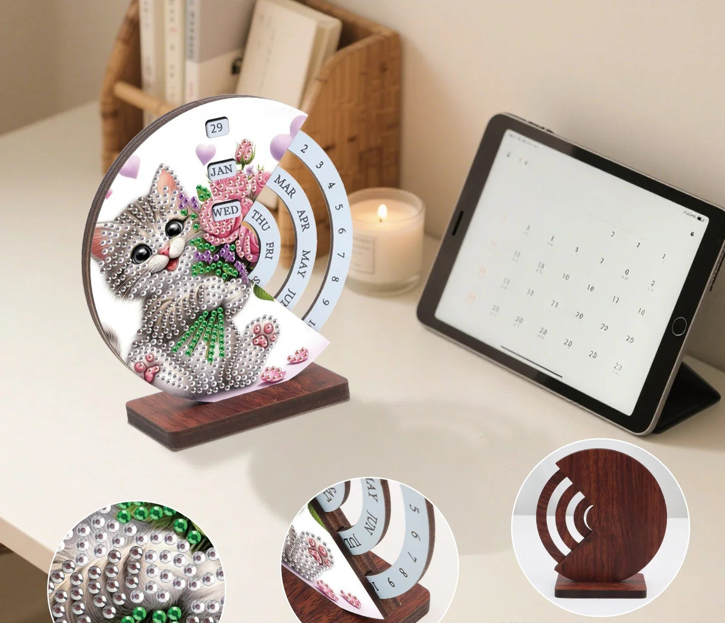 Kätzchen | Kalender | Diamond Painting