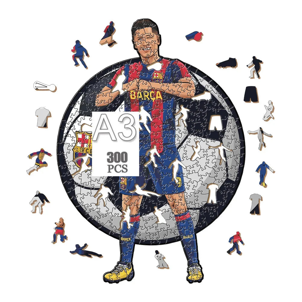 Robert Lewandowski | 2D Holzpuzzle