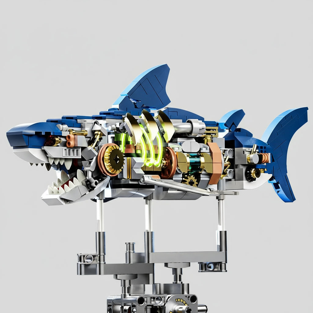 Beweglichen Hai | Bausteine