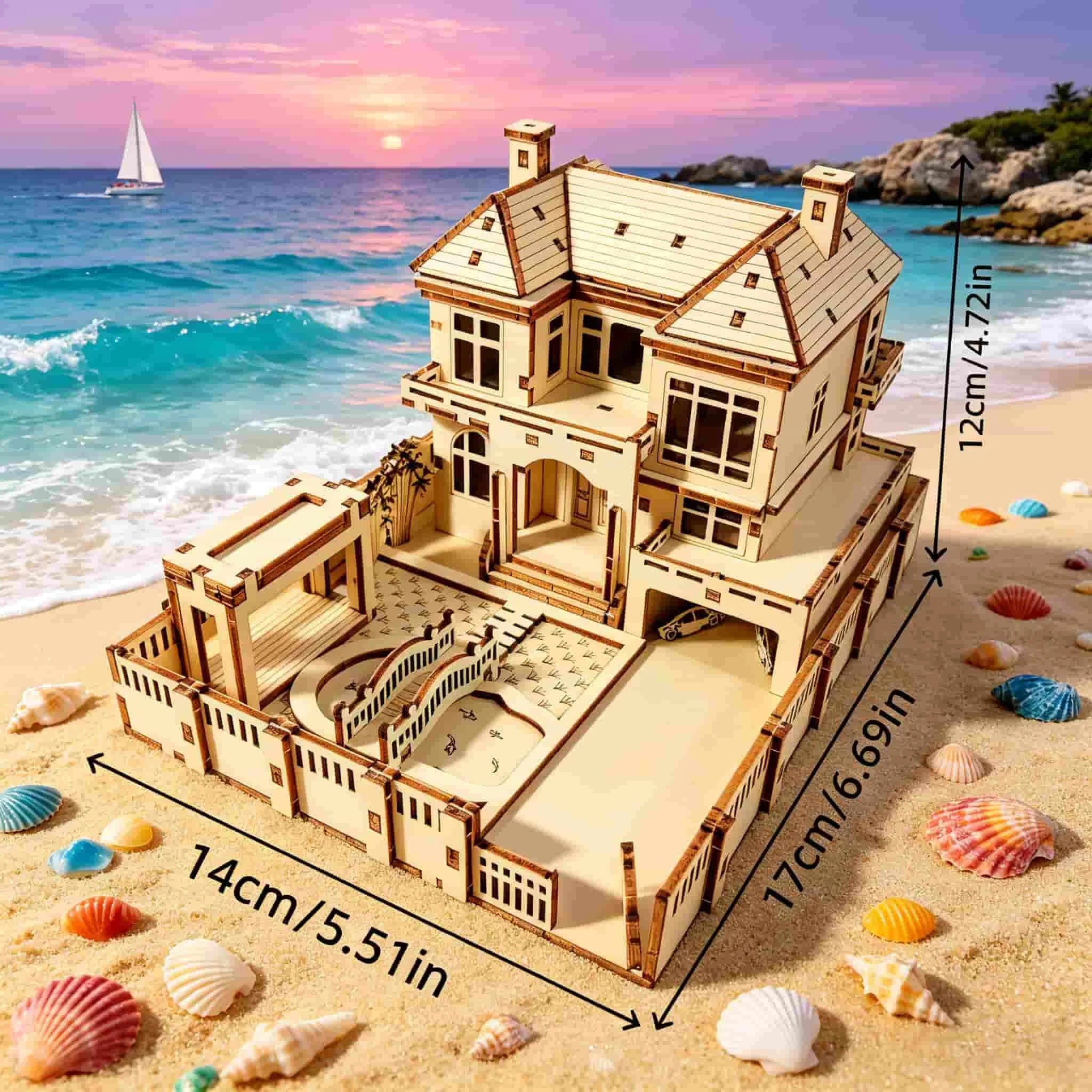 Ferienhaus | 3D Puzzle