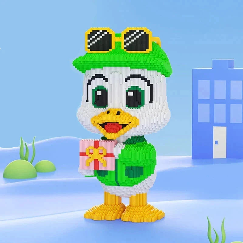Ente mit Geschenk