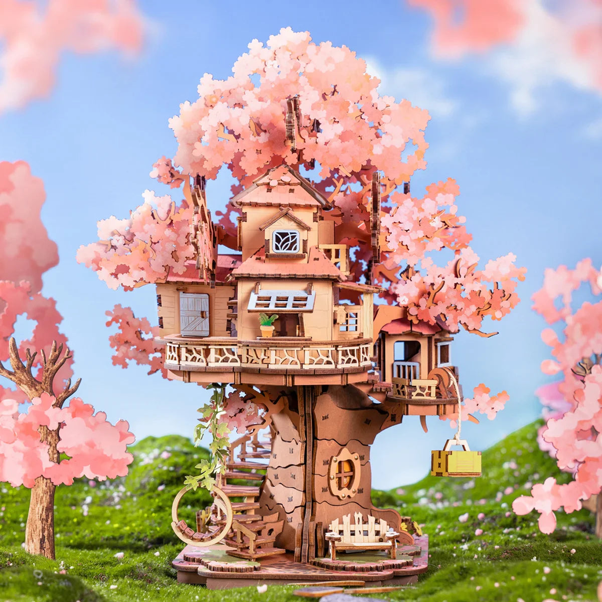 Sakura Baumhaus | 3D Puzzle