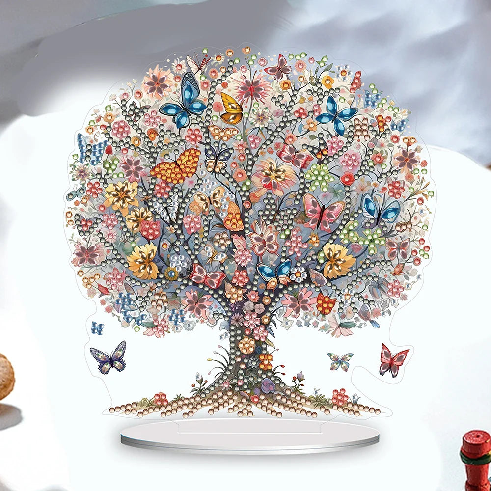 5D Schmetterlingsbaum | Diamond Painting