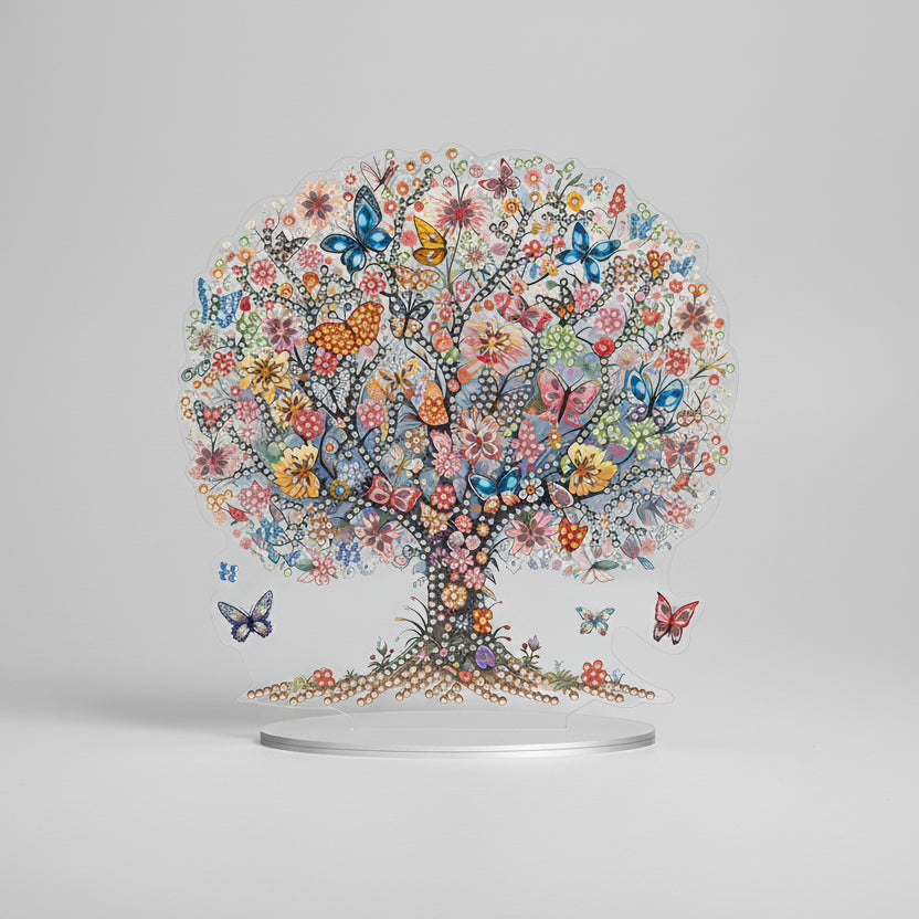 5D Schmetterlingsbaum | Diamond Painting