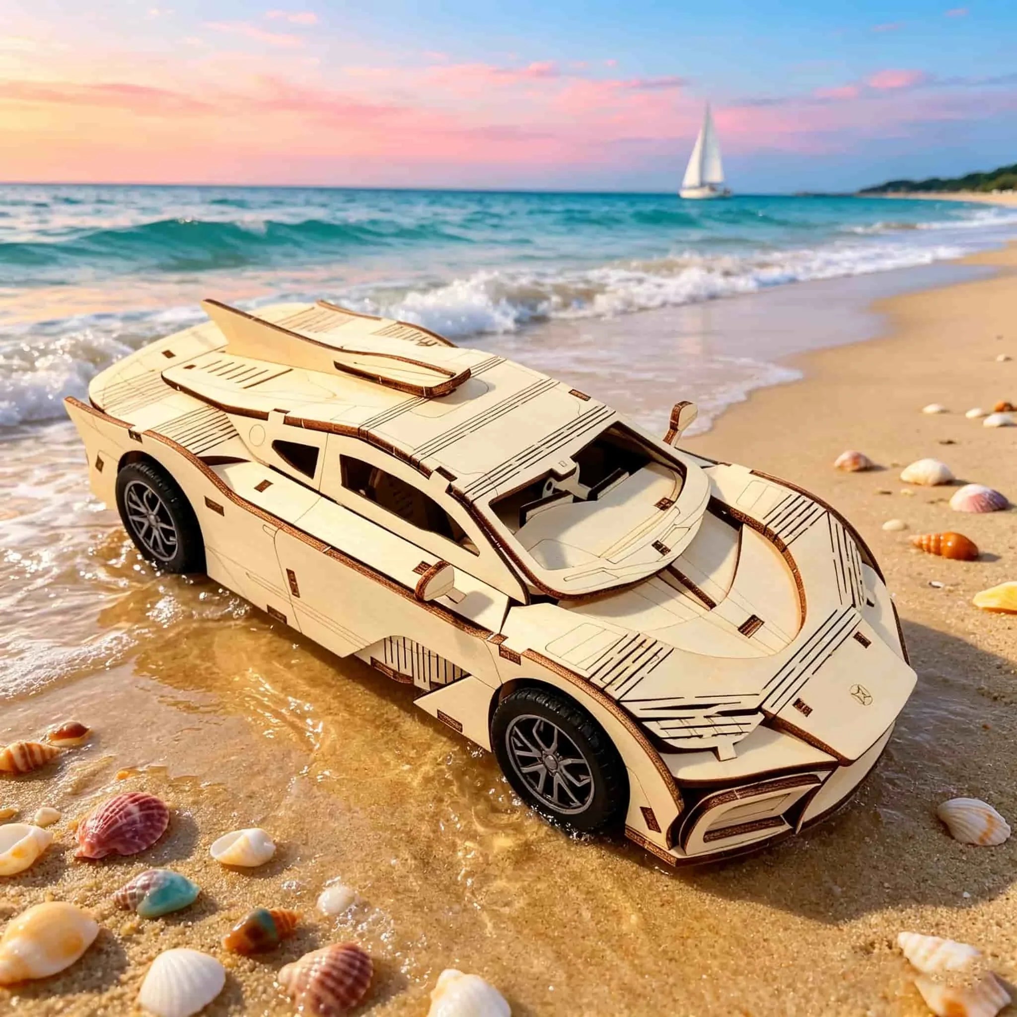 Sportwagen | 3D Puzzle