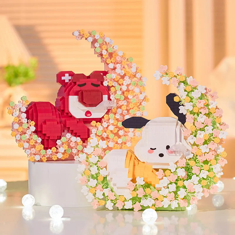 Tiere auf Blumen