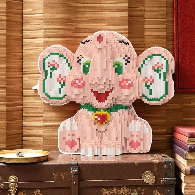Rosa Elefant | Bausteine