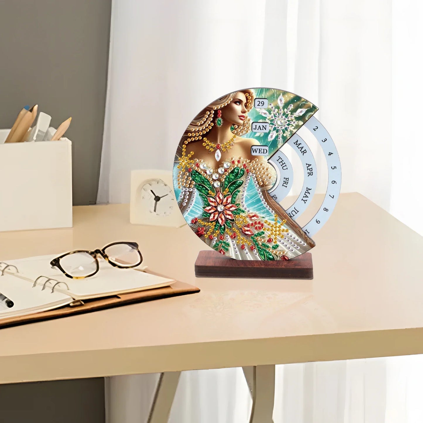 Frau | Kalender | Diamond painting
