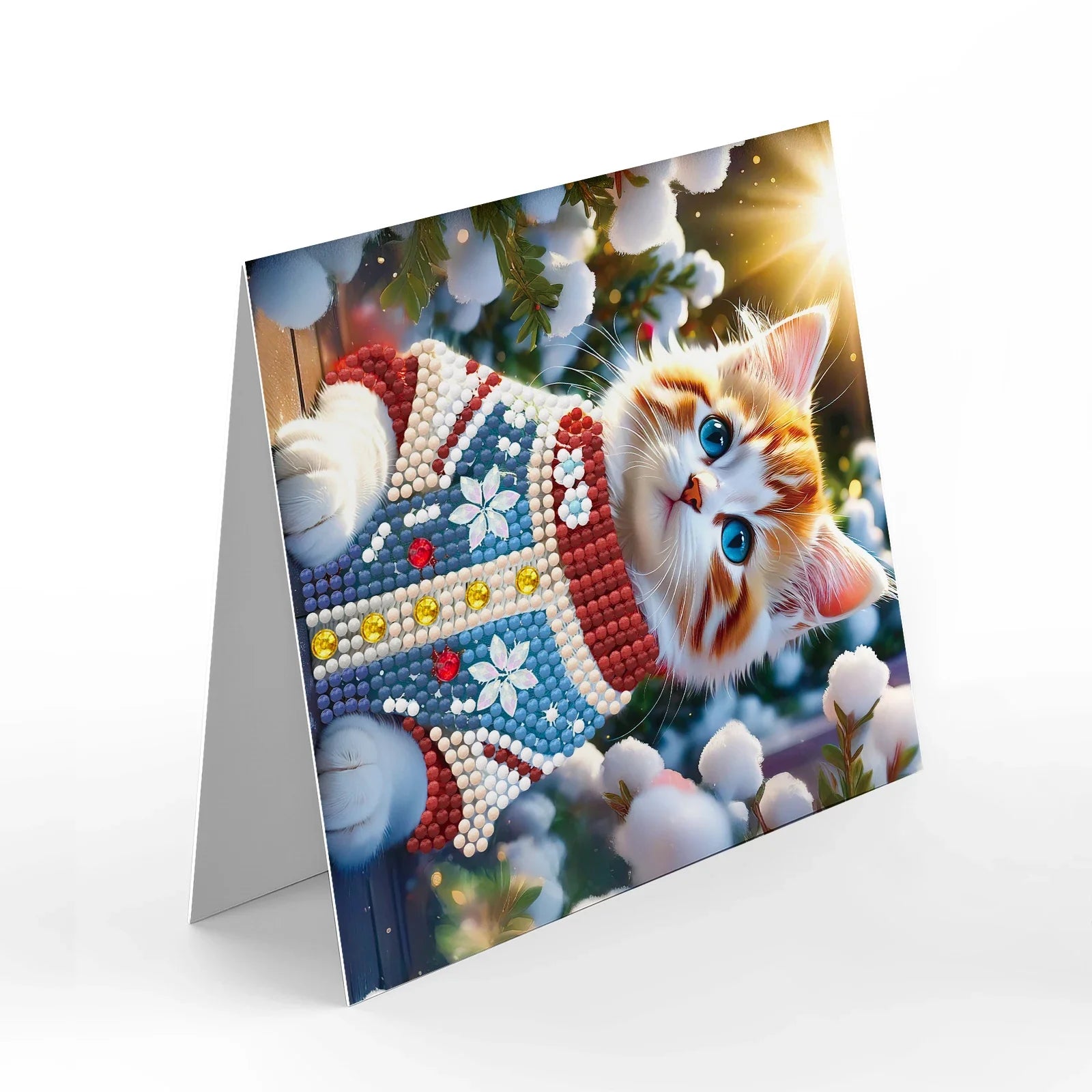 Weihnachtskarten | 12 Stück | Diamond Painting