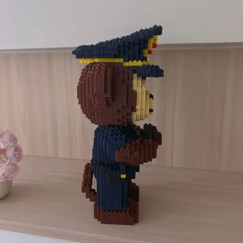 Polizei-Affen | Bausteine