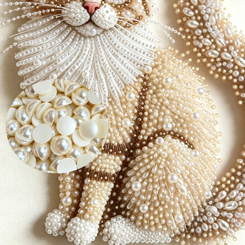 Katze | Premium Perlen Diamond Painting