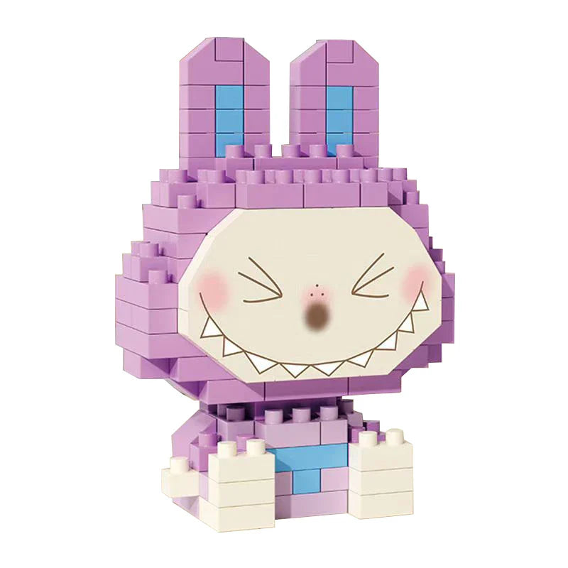Mini Lila Labubu | Bausteine