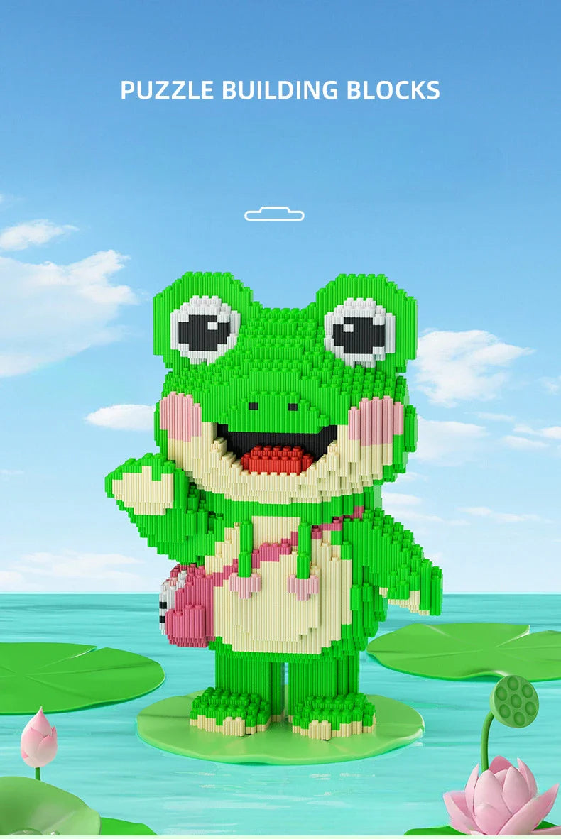 Fröhlicher Frosch