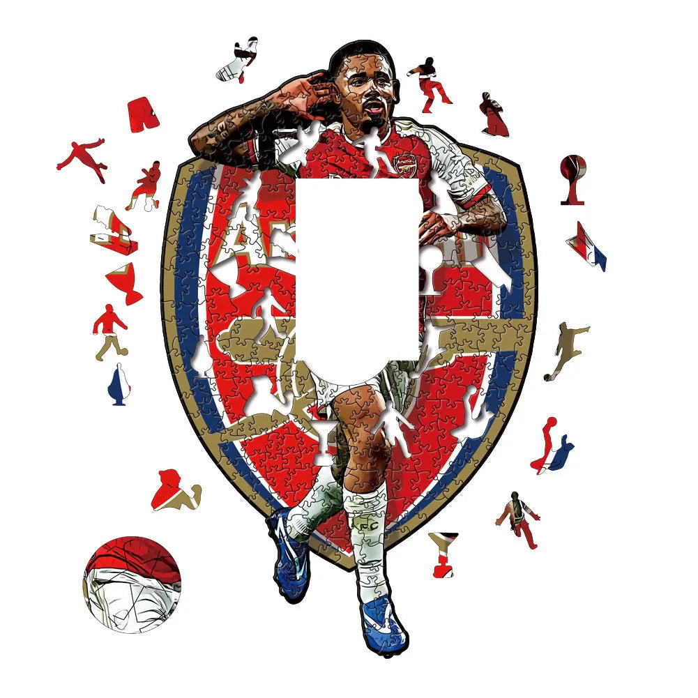 Gabriel Jesus | 2D Holzpuzzle