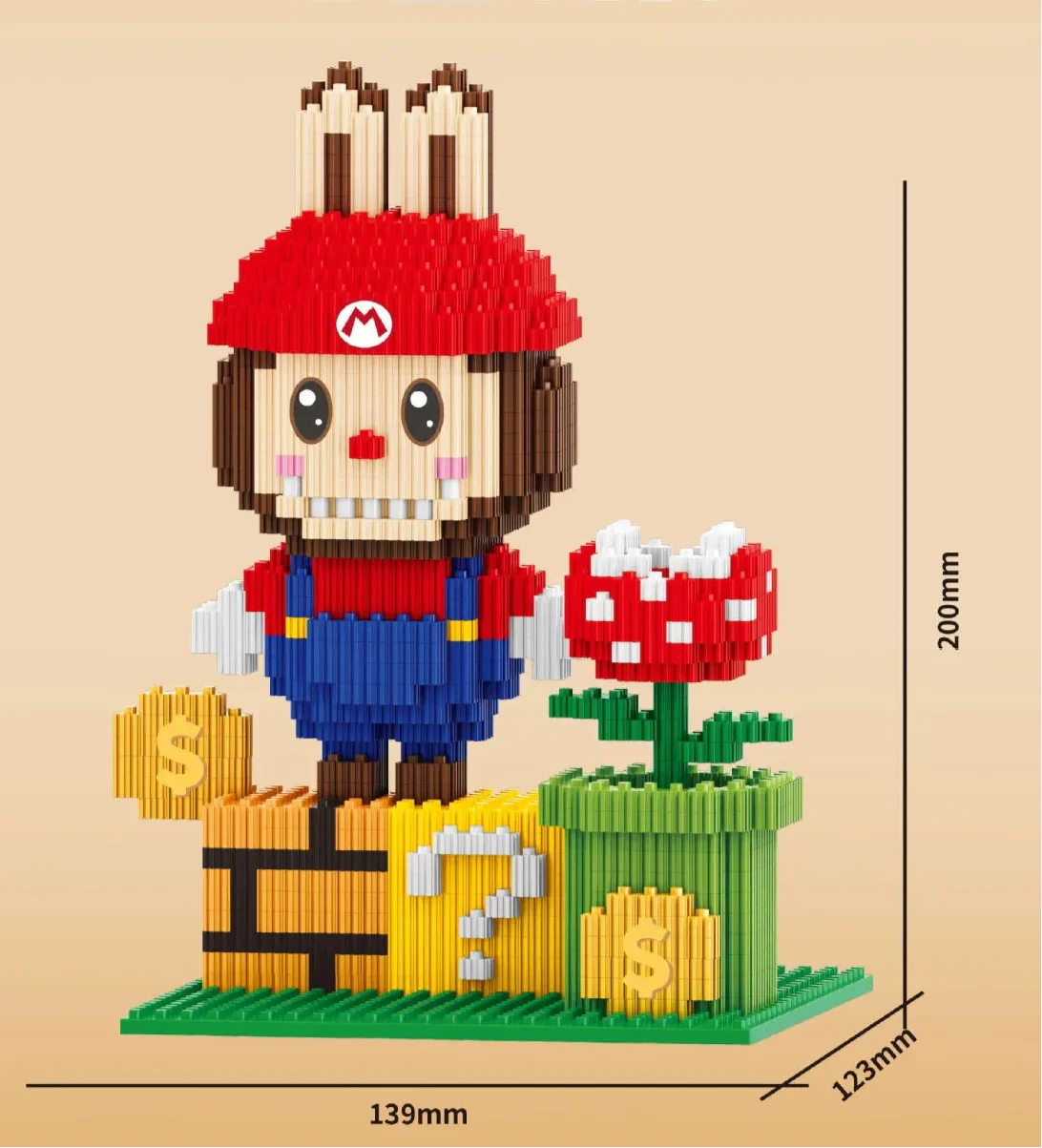 Labubu als Klempner | Bausteine