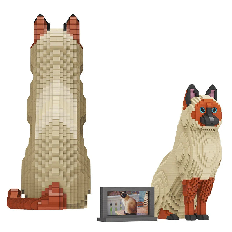 Siamesische Katze | Bausteine