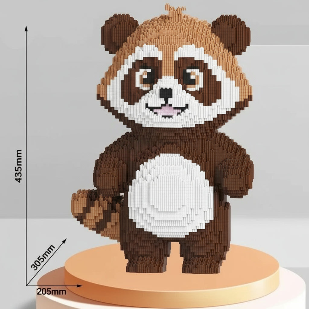 Waschbär | Bausteine