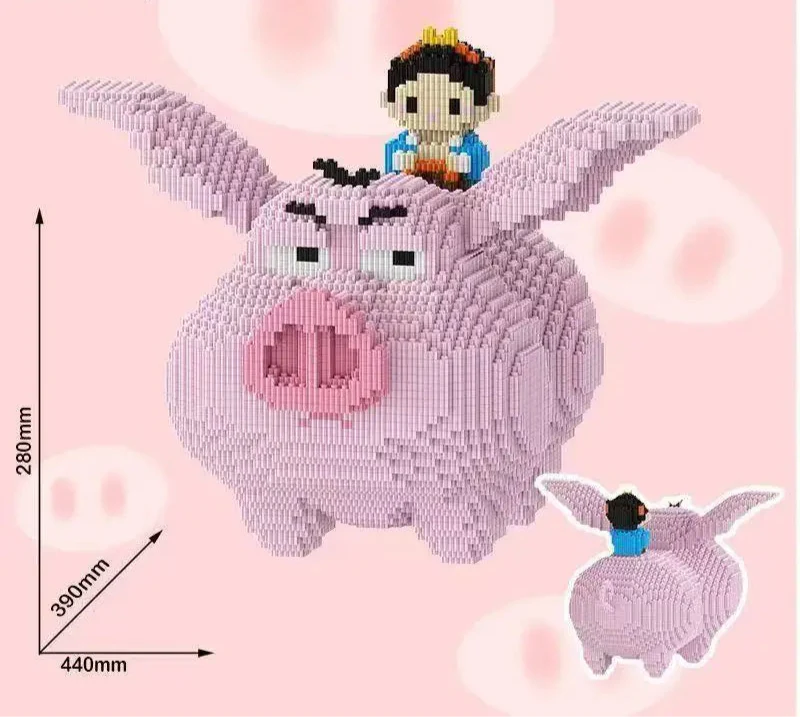Fliegendes Schwein | Bausteine