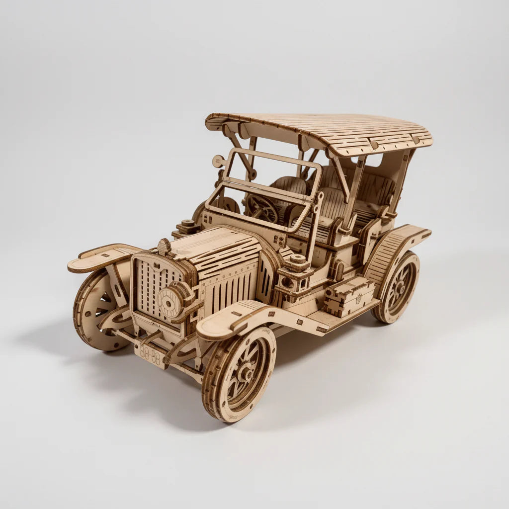 Vintage Klassiker Auto | 3D Puzzle
