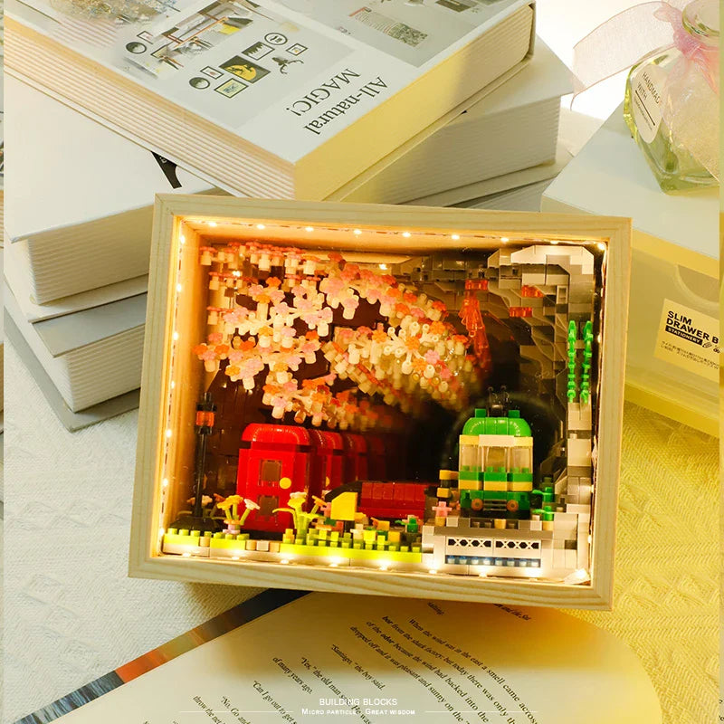 Wandgemälde | Bausteine