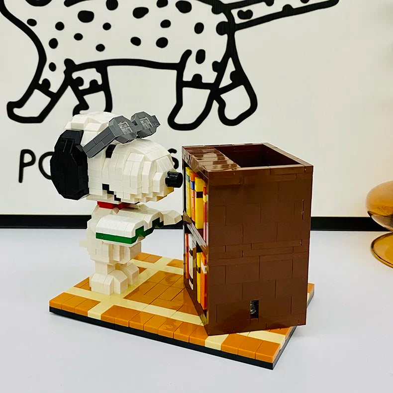 Fiktiver Beagle Stiftehalter