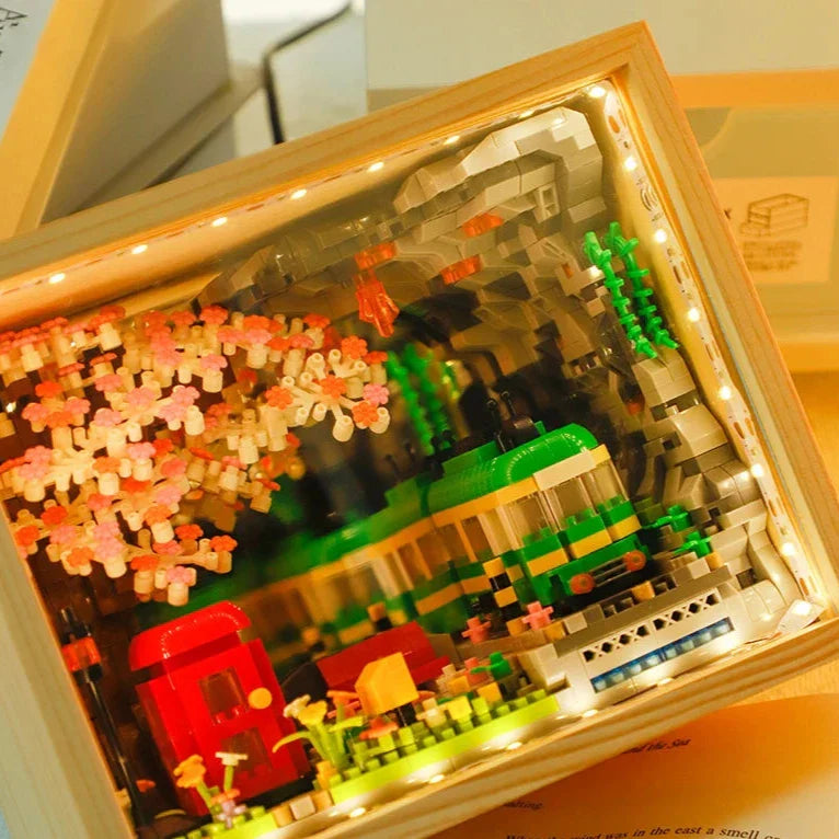 Wandgemälde | Bausteine