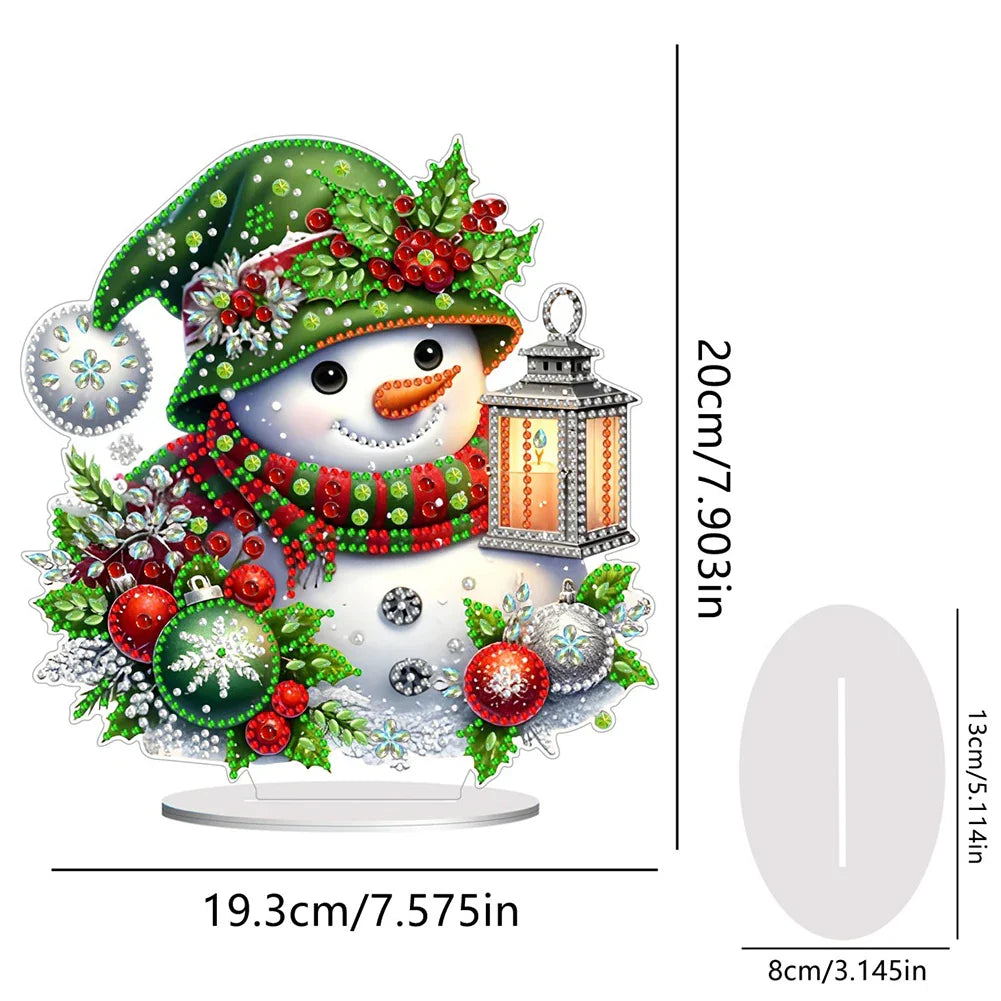 5D Schneemänner | Diamond Painting