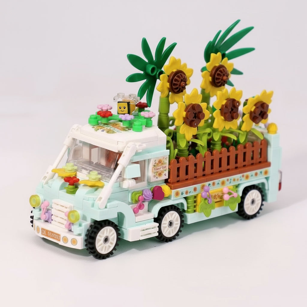 Sonnenblumenwagen | Bausteine