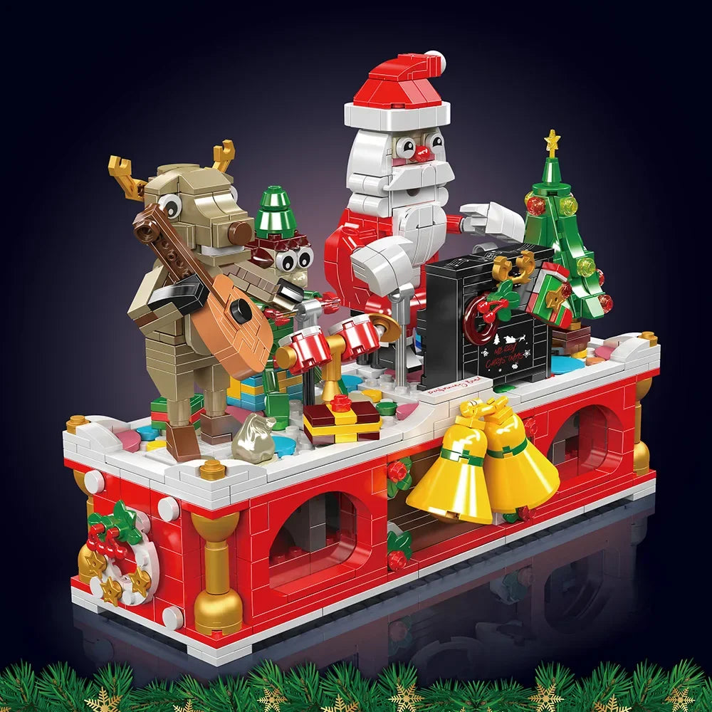 Musikalisches Weihnachtsdorf | Bausteine