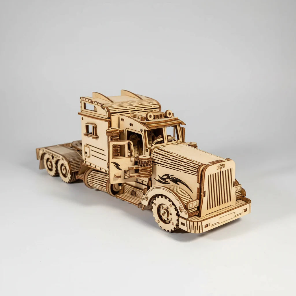 Vintage Amerikanischer Lastwagen | 3D Puzzle