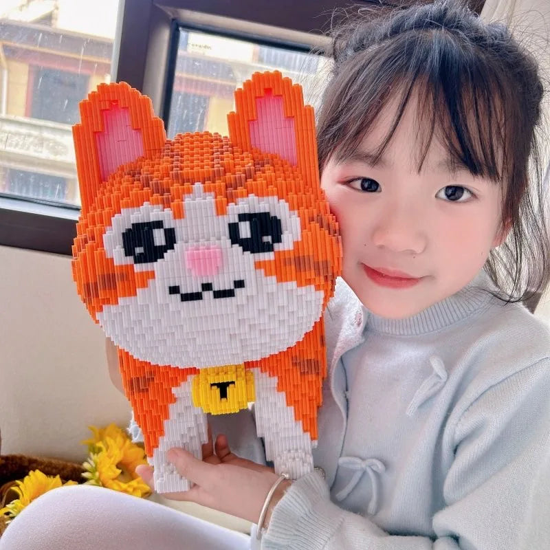 Mega Orange Katze! | Bausteine