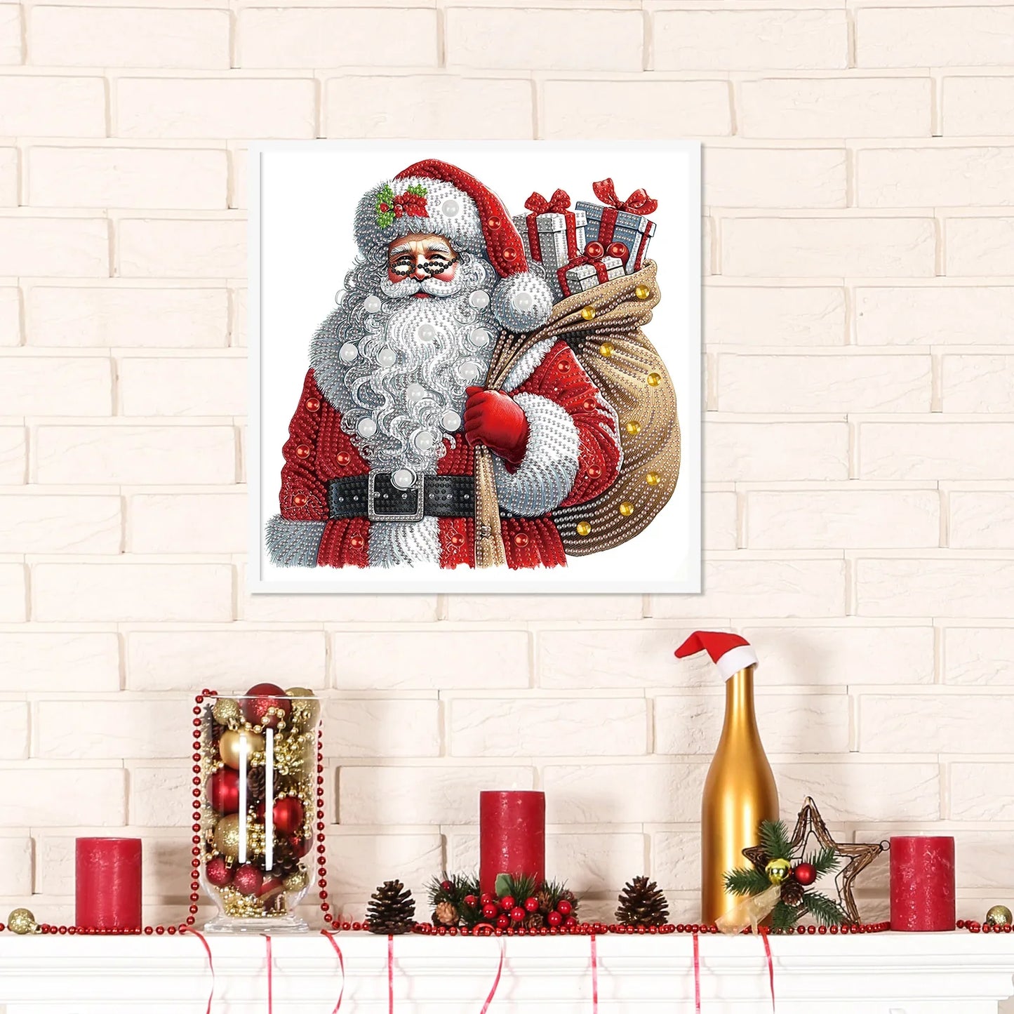 Weihnachtsmann | Diamond Painting