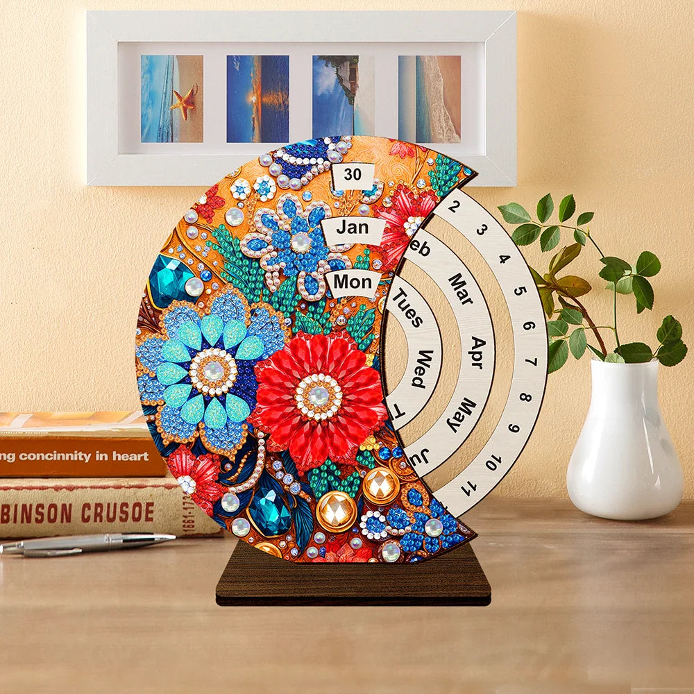 Schöne Blumen | Kalender | Diamond painting