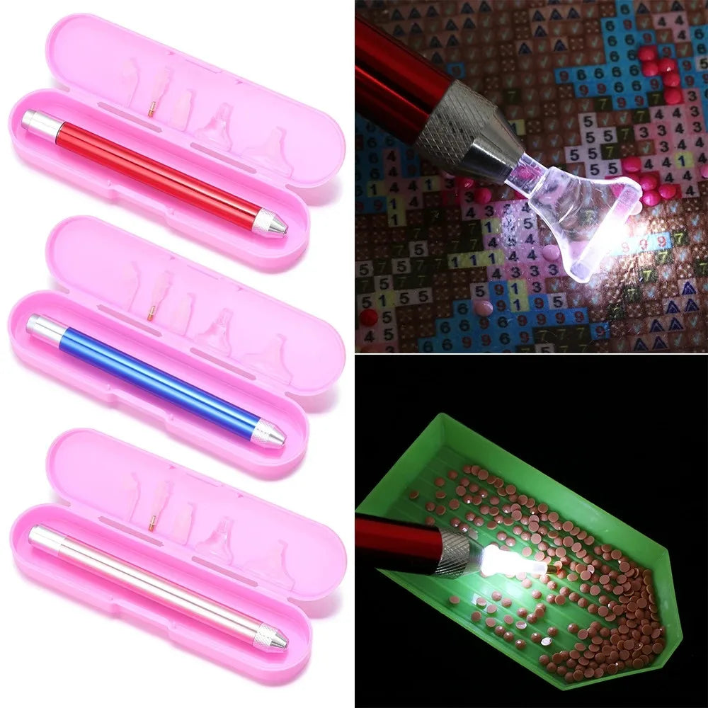 Leuchtstift mit Box | Diamond Painting